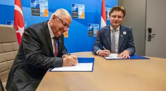 Milli Savunma Bakanı Güler, Hollandalı mevkidaşı Brekelmans ile görüştü