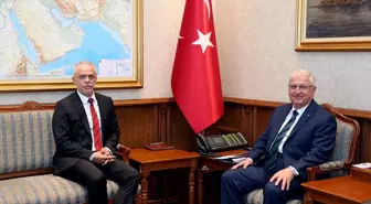 Milli Savunma Bakanı Güler, KKTC Büyükelçisi Korukoğlu'nu kabul etti