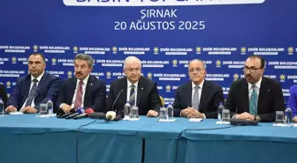 Milli Savunma Bakanı Güler, Şırnak'ta basın toplantısında konuştu Açıklaması