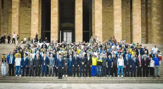 MKE Ankaragücü'nün Yeni Başkanı Anıtkabir'i Ziyaret Etti