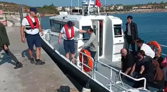 Bodrum Açıklarında 19 Düzensiz Göçmen Kurtarıldı