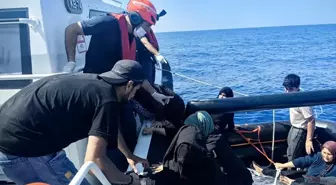 Muğla'nın Seydikemer ilçesinde 35 düzensiz göçmen kurtarıldı