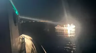 Muğla Açıklarında Düzensiz Göçmen Kurtarıldı