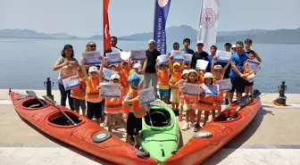Köyceğiz'de Anaokulu Öğrencileri Kano Etkinliği Düzenledi