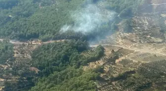 Fethiye'de Orman Yangınına Müdahale Ediliyor