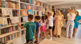 Bodrum'da Öğrencilerin Sanat Yolculuğu: 'Hikayeler ve Resimlerle Bodrum Tarihi' Sergisi