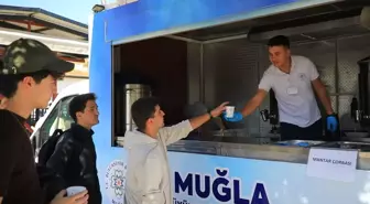 Muğla'da Öğrencilere Sıcak Çorba İkramı Başlatıldı