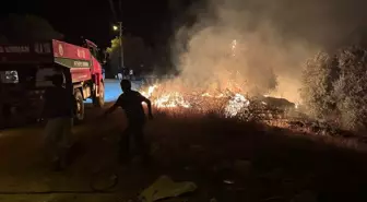 Fethiye'de Zeytinlik Alanda Yangın Söndürüldü