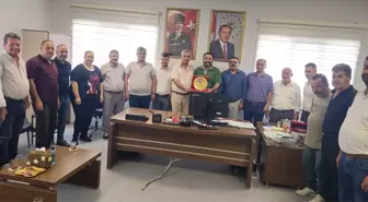 Muhtarlardan Defne Devlet Hastanesi Başhekimi Kavvasoğlu'na ziyaret