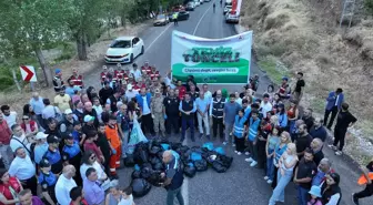 Munzur Vadisi'nde Çöp Toplama Etkinliği Düzenlendi