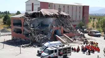 Muş’ta Deprem Tatbikatı Gerçekleştirildi