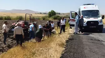 Muş'ta Devrilen Traktörün Altında Kalan Sürücü Hayatını Kaybetti