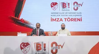TFF ve Bi Kanal Arasında 2. ve 3. Lig için Yayın Anlaşması İmzalandı
