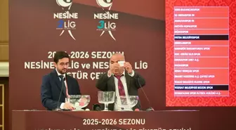 Nesine 2. ve 3. Lig'in 2025-2026 Sezonu Fikstürü Çekildi
