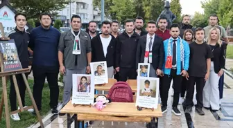 Nevşehir'de 'Boş Sıralar' Etkinliği ile Gazzeli Çocuklar Anıldı