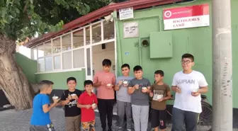 Bor'da Hayırseverden Kur'an Kursu Öğrencilerine Dondurma İkramı