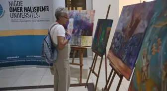 Niğde'de 'Hititlerin izinde Çorum'dan Niğde'ye Resim Sergisi' açıldı