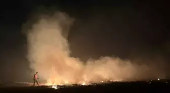 Niğde'de Yangına Müdahale Devam Ediyor