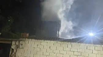 Ödemiş'te Müstakil Evde Yangın Çıktı