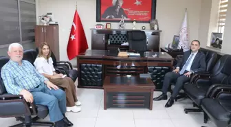 Kaymakam Eşref Akça'dan İlçe Milli Eğitim Müdürlüğü'ne Ziyaret
