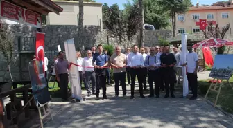 Oğuzlar'da 15 Temmuz Resim Sergisi Açıldı