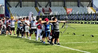 Düzce'de Okçuluk U13 Türkiye Şampiyonası ve U15 Zafer Kupası Başladı