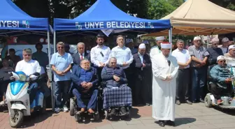 Ünye'de Filistinliler için Gıyabi Cenaze Namazı