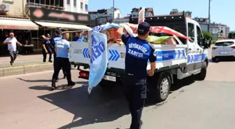 Ordu'da Kaldırım İşgallerine Son Vermek İçin Denetim Yapıldı