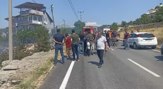 Orhaneli'de Otluk Alanda Yangın Kontrol Altına Alındı