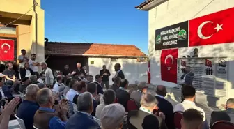 Orhaneli'de Şehitlik Anıtı Açıldı