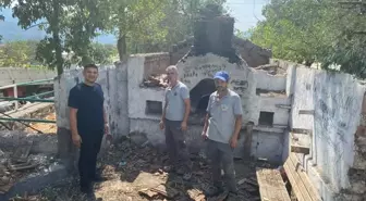 Orhaneli Gazipaşa Mahallesi'nde Fırın ve Gözleme Evi Yapımı Başladı