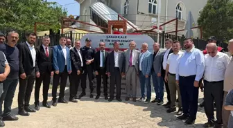 Orhaneli ilçesinde şehitlik anıtı açıldı