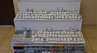 Osmaniye'de Gümrük Kaçağı Sigara Ele Geçirildi