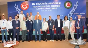 Alper Özağcı, Öz Finans-İş Sendikası Trabzon Bölge Başkanlığına Yeniden Seçildi