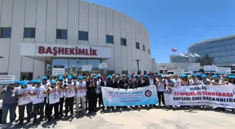 Kayseri'de Öz Sağlık-İş Sendikası, Kamu Toplu İş Sözleşmesi Taleplerini Açıkladı