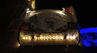 Patara Antik Kenti Gece Müze Deneyimiyle Ziyaretçilerini Ağırlıyor