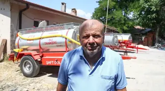Bursa'da Çiftçiden Örnek Dayanışma: Yangınla Mücadele İçin Tanker Bağışladı