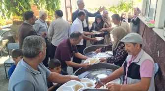 Tokat'ın Pazar ilçesinde geleneksel şükür duası yemeği yapıldı
