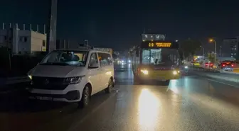 Pendik'te İETT Otobüsü Kazaya Karıştı