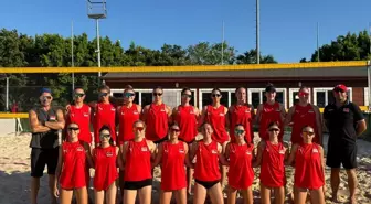 Türkiye Voleybol Federasyonu'ndan Uluslararası Yetenek Seçme Kampı Antalya'da Başladı