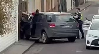 Polis, kendisini araçla duvara sıkıştıran kişiyi öldürdü
