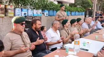 Pozantı'da şehit özel harekat polisi Erhan Konuk için mevlit okutuldu