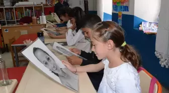 Kars'ta Öğrencilerin Portreleri ile Umut Projesi