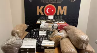 Rize'de Kaçak Sigara ve Tütün Operasyonu: 28 Bin Makaron Ele Geçirildi