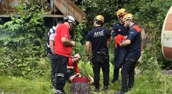 Rize'de Kaybolan Kadın Gölet İçerisinde Yaralı Bulundu