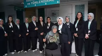 Rize'de yaşlı hasta gördüğü ilgiden moral buldu