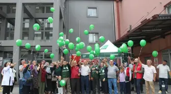 Rize Yeşilay gönüllülerinden sigara bağımlılığına balonlu mesaj