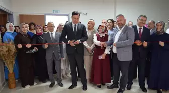 Şabanözü Halk Eğitimi Merkezinin yıl sonu sergi açılışı yapıldı