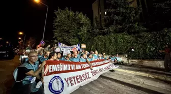 Sağlık-Sen, Kamu İşveren Heyetinin Zam Teklifini Protesto Etti