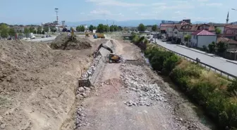 Sakarya'da Çark Deresi Islah Çalışmaları Devam Ediyor